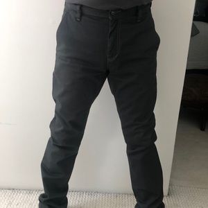 Men’s dark gray jeans